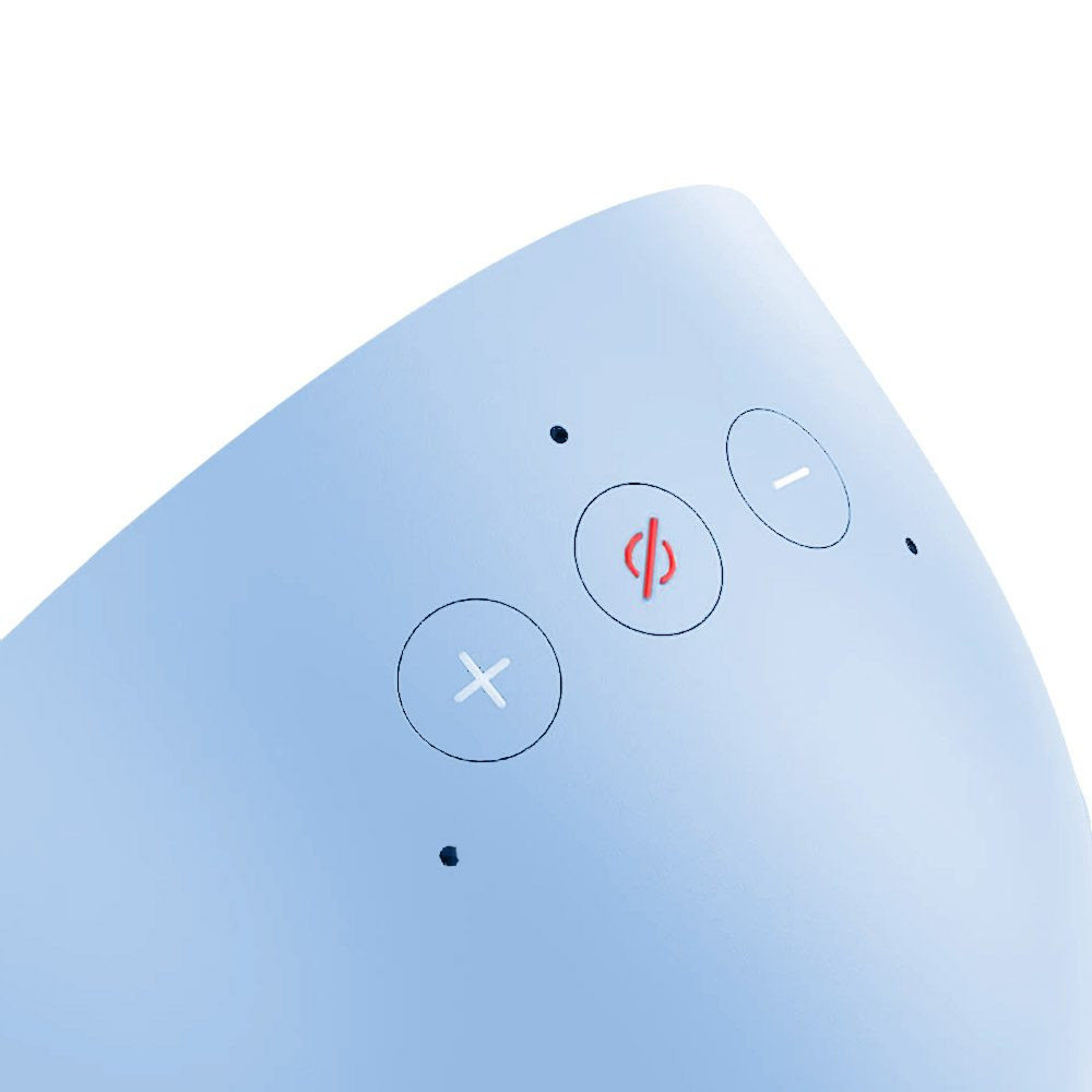 PARLANTE AMAZON ECHO SPOT AZUL + ALEXA