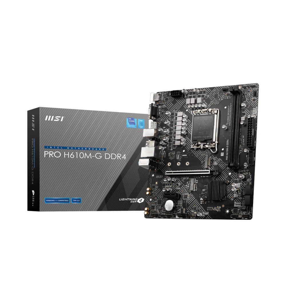 MAINBOARD MSI PRO H610M-S LGA1700 DDR4