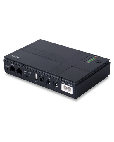 UPS MINI DC1018P 10400mAh 18W 5V/9V/12V/USB/POE