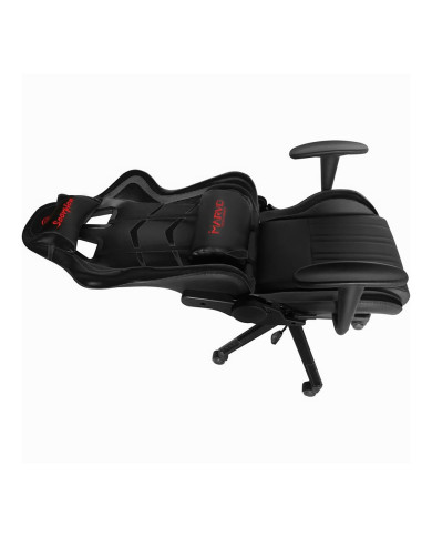 SILLA GAMER MARVO NEGRA CH-106BK  ERGO AJUSTABLE GAMING