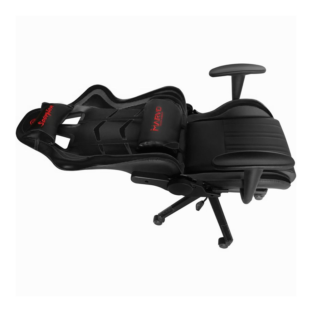 SILLA GAMER MARVO NEGRA CH-106BK  ERGO AJUSTABLE GAMING