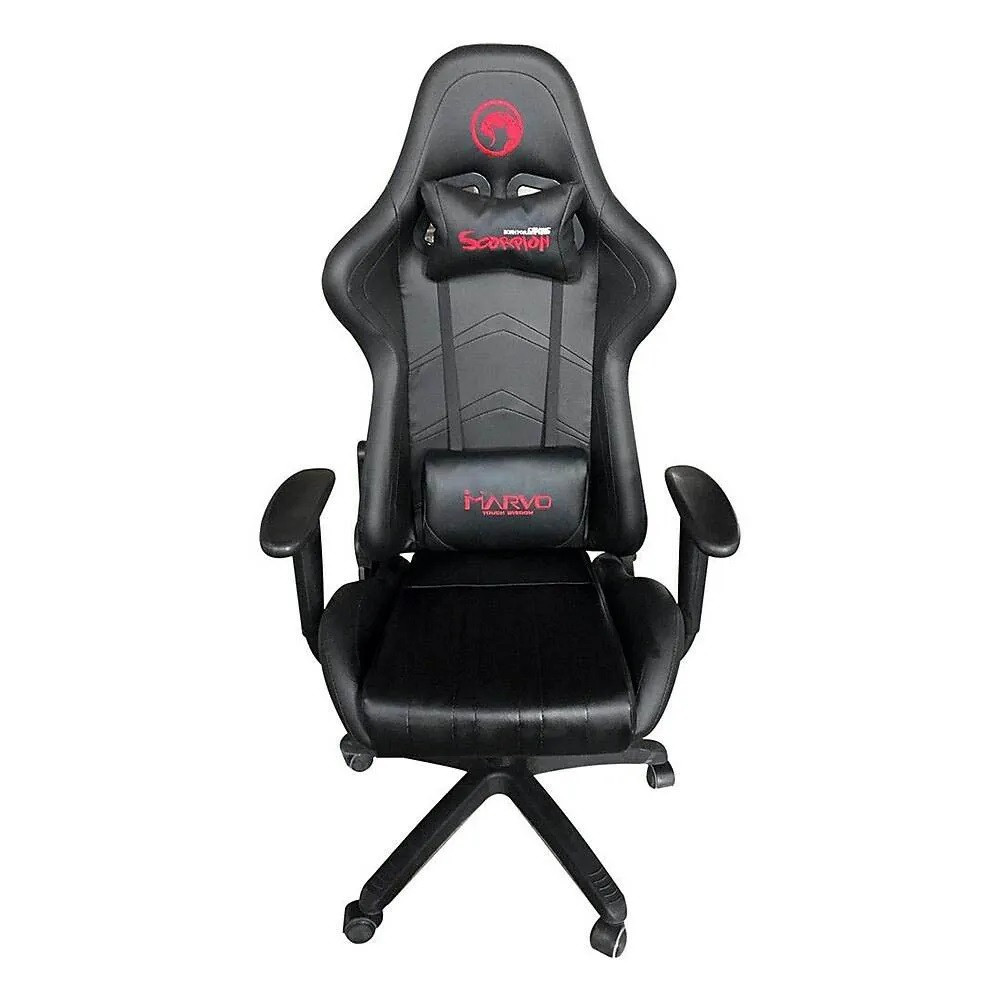 SILLA GAMER MARVO NEGRA CH-106BK  ERGO AJUSTABLE GAMING
