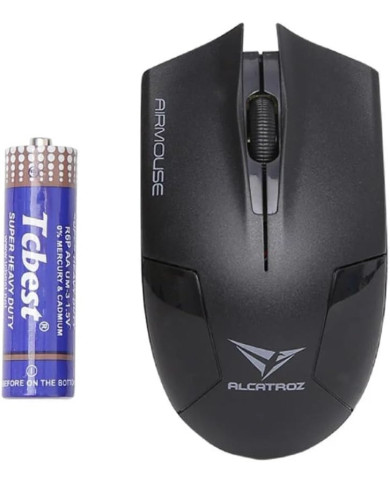 MOUSE ALCATROZ AIRMOUSE 3 NEGRO WIRELESS