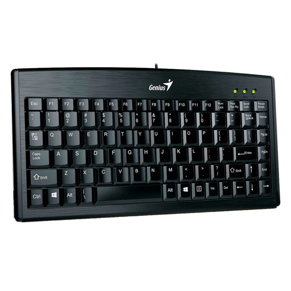 TECLADO GENIUS LUXEMATE 100 MINI USB NEGRO