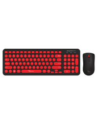 DESKTOP KIT ALCATROZ U2000 ROJO/BK JELLYBEAN USB SILENT EN