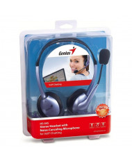 HEADSET GENIUS HS-04S STEREO AZUL + MIC