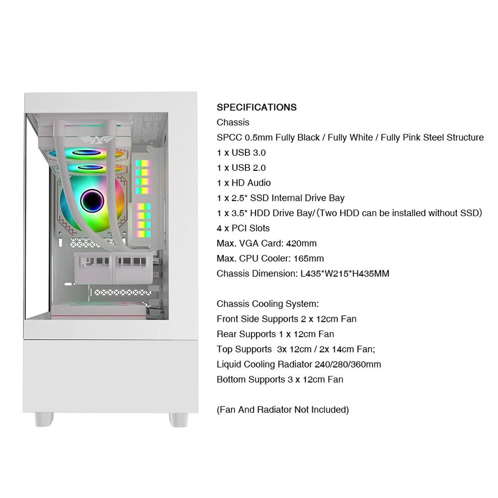 CASE AQUARON BLANCO DUPLEX ONE ARMAGGEDDON VIDRIO TEMPLADO