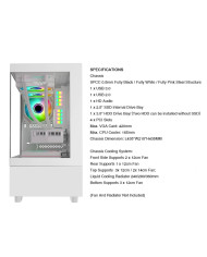 CASE AQUARON BLANCO DUPLEX ONE ARMAGGEDDON VIDRIO TEMPLADO