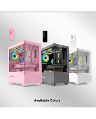 CASE AQUARON BLANCO DUPLEX ONE ARMAGGEDDON VIDRIO TEMPLADO