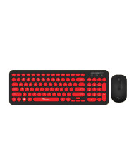 COMBO TECLADO Y MOUSE ALCATROZ A2000 NEGRO JELLYBEAN WIRELESS SILENT EN
