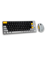 COMBO TECLADO Y MOUSE BLUETOOTH ALCATROZ A3000 VERDE JELLYBEANS