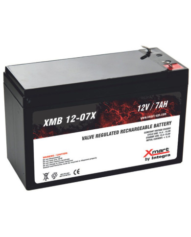 BATERIA  UPS INTERNA XMART XMB 12-07X 12V 7AH RECARGABLE