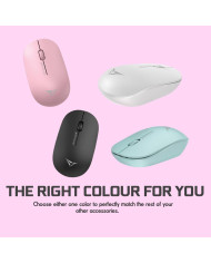 MOUSE ALCATROZ AIRMOUSE V ROSADO WIRELESS
