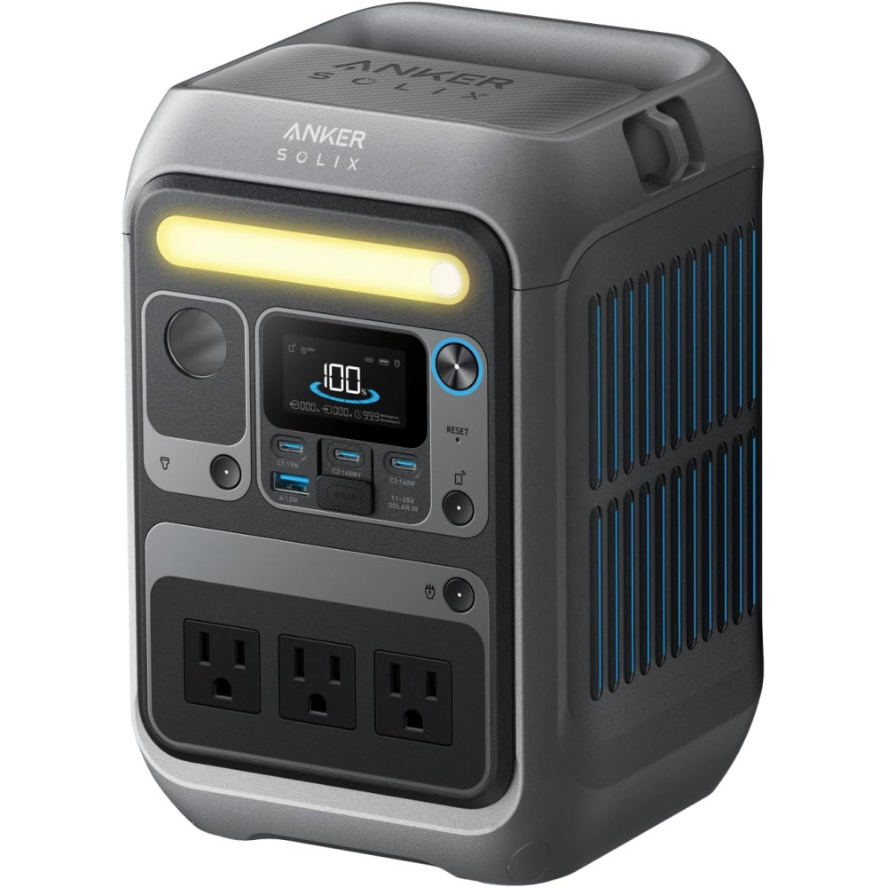 POWER STATION  Anker SOLIX C300 ESTACION DE ENERGIA PORTATIL LiFePO4 de 288 Wh