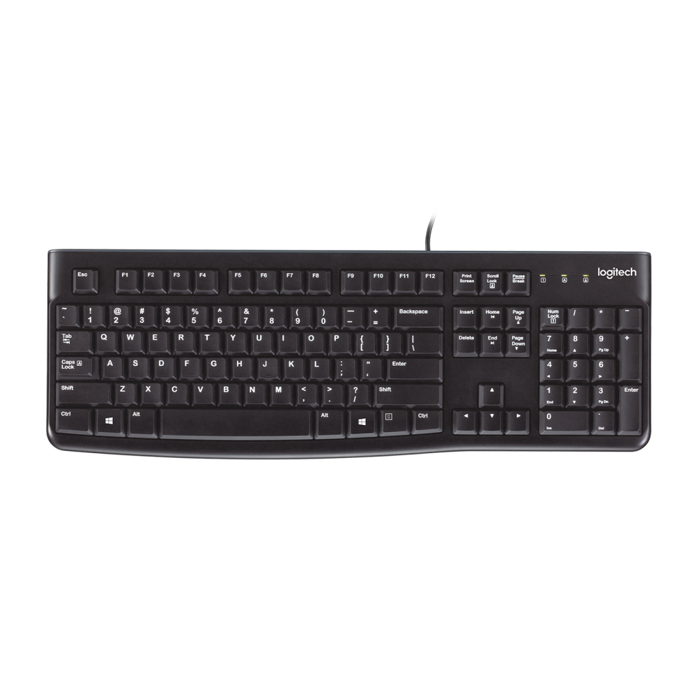 TECLADO LOGITECH K120 USB NEGRO ES