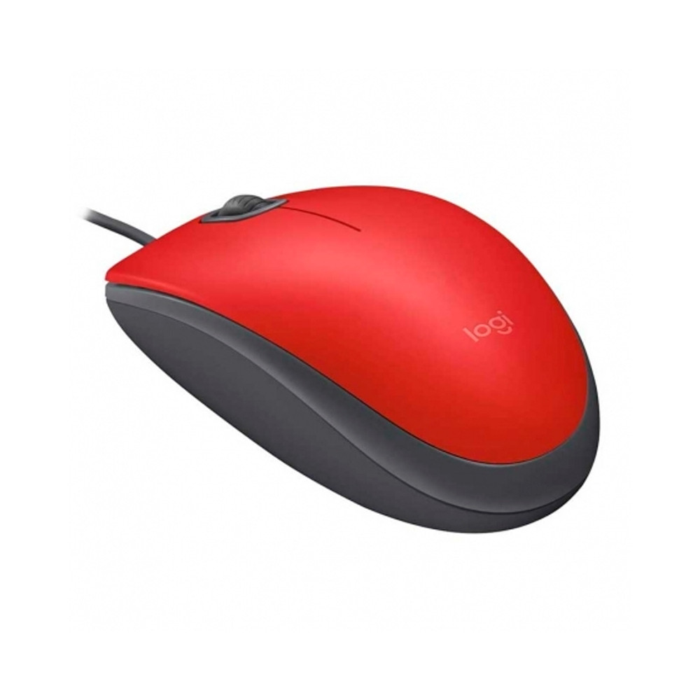 MOUSE LOGITECH M110 USB ROJO SILENT