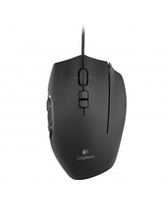 MOUSE LOGITECH G600 GAMING USB NEGRO 20-bot programables MOUSE LOGITECH G600 GAMING USB NEGRO 20-bot programables