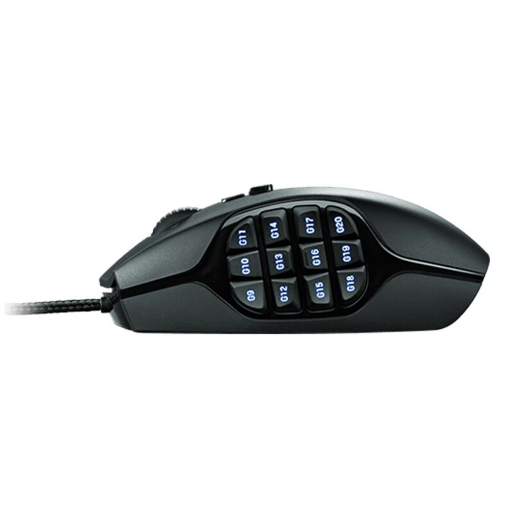MOUSE LOGITECH G600 GAMING USB NEGRO 20-bot programables MOUSE LOGITECH G600 GAMING USB NEGRO 20-bot programables