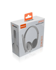 HEADSET GAMER MEETION HP003 BLANCO 3,5MM 40MM GAMING