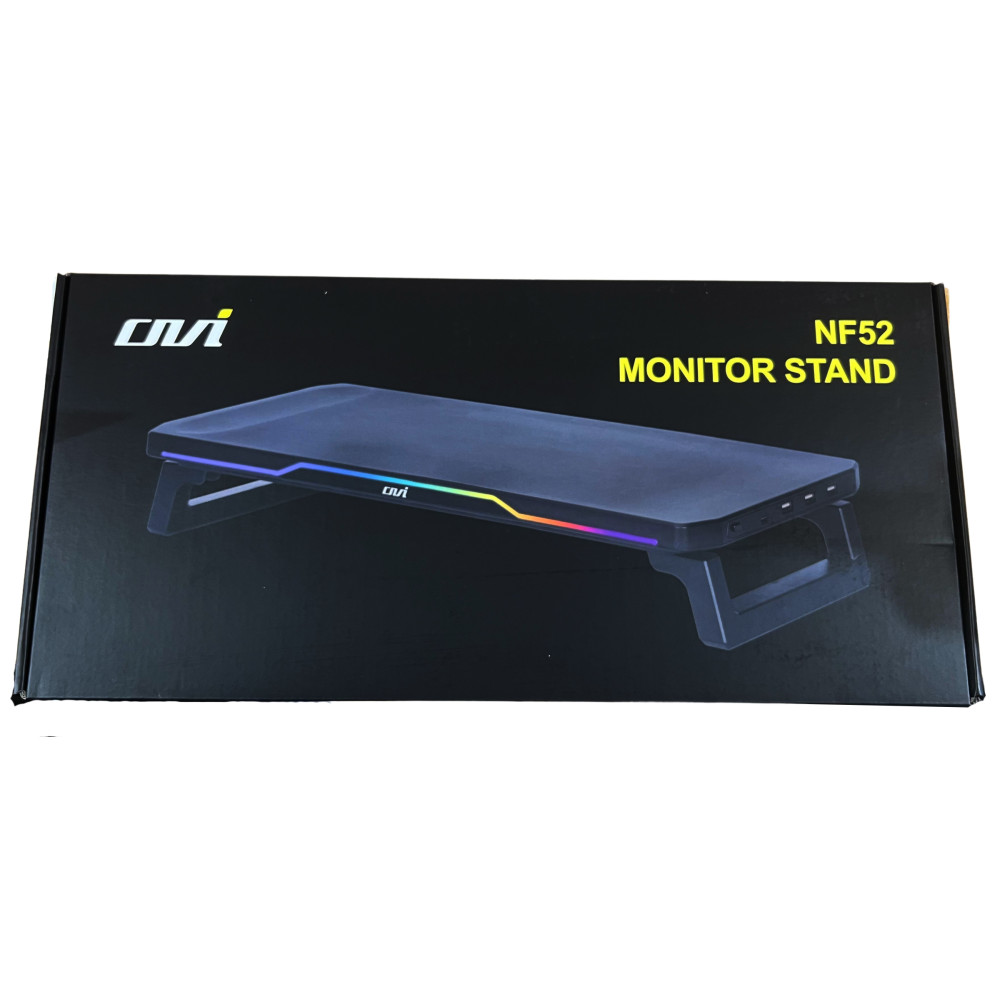 SOPORTE GAMER OVI NF52 RGB PARA MONITOR