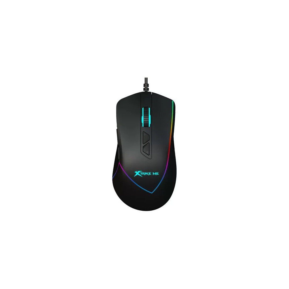 MOUSE GAMER XTRIKE ME GM-320 NEGRO USB RGB GAMING