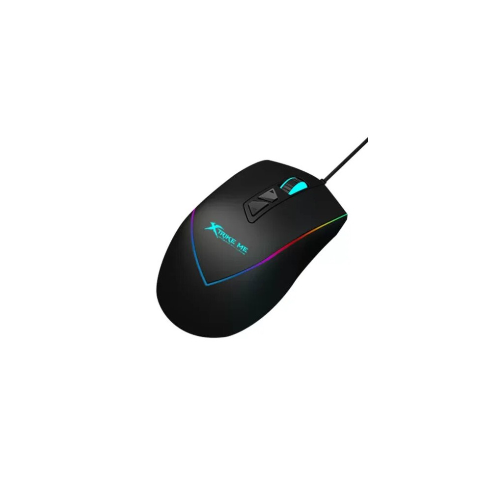 MOUSE GAMER XTRIKE ME GM-320 NEGRO USB RGB GAMING