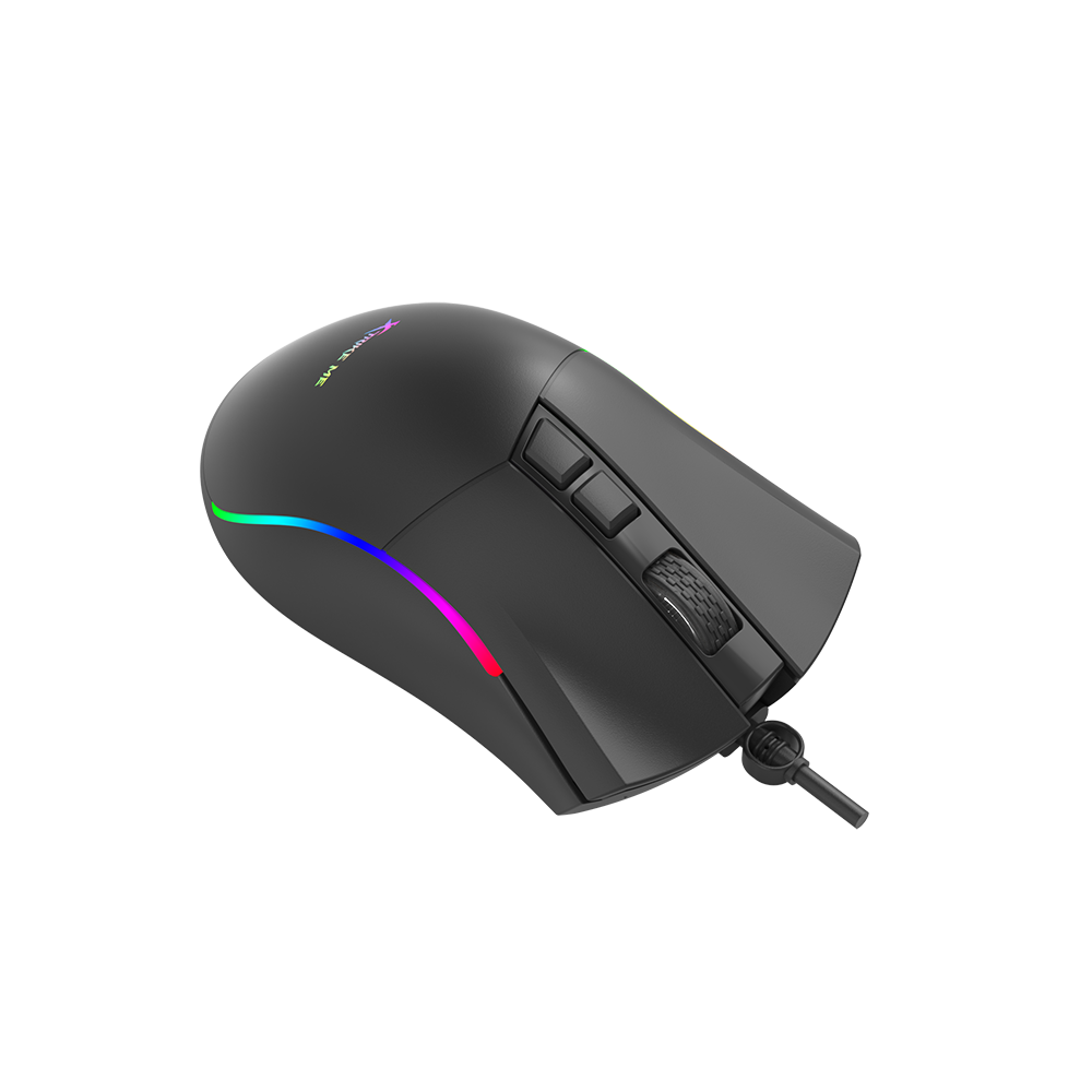MOUSE GAMER XTRIKE ME GM-226 USB RGB NEGRO GAMING