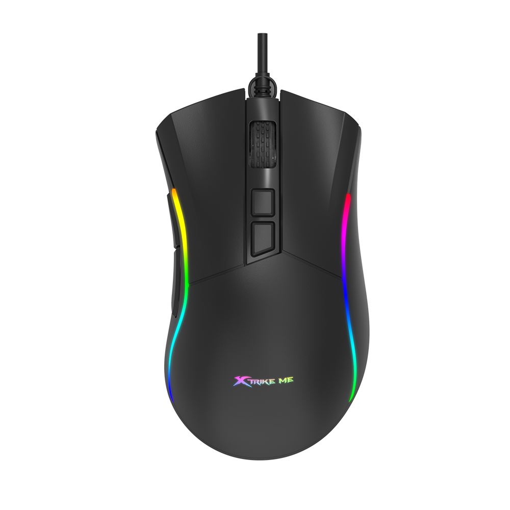 MOUSE GAMER XTRIKE ME GM-226 USB RGB NEGRO GAMING