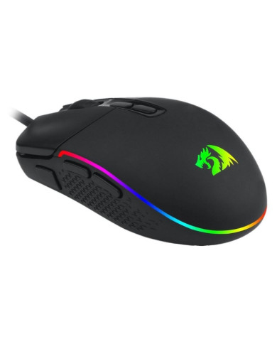 MOUSE GAMER REDRAGON M719-RGB USB NEGRO PROGRAMABLE GAMING