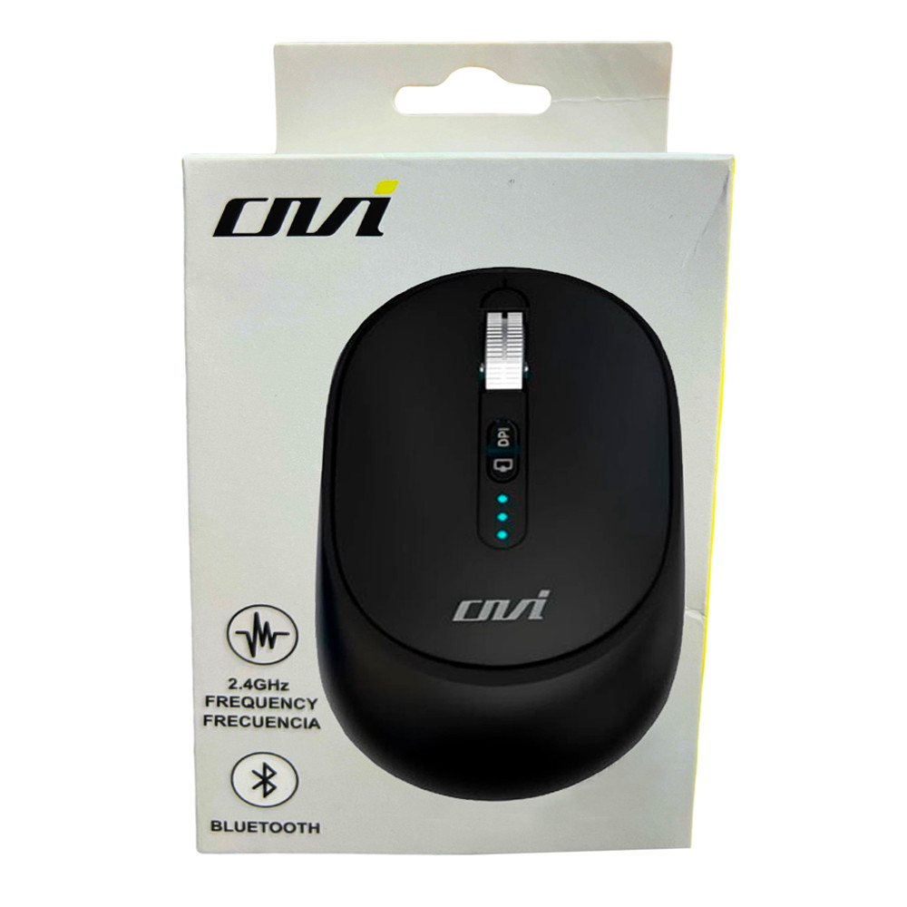 MOUSE OVI WM-122 BLUETOOTH NEGRO