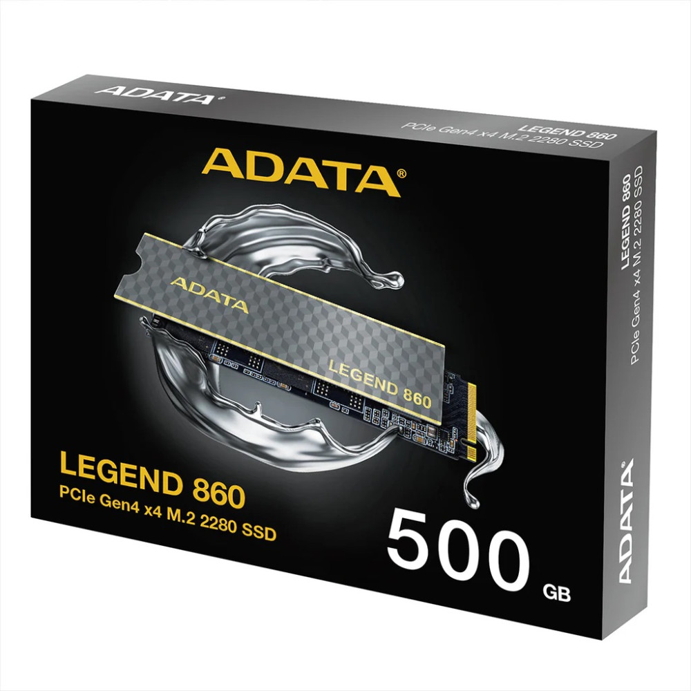DISCO SOLIDO 500GB M.2 LEGEND 860 NEGRO SSD ADATA
