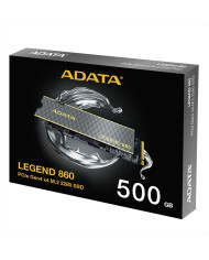 DISCO SOLIDO 500GB M.2 LEGEND 860 NEGRO SSD ADATA