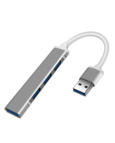 HUB USB3,0/TYPEC A 3USB3.0/ETHERNET ADAPTADOR DE RED NITRON