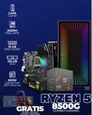 COMBO GAMER RYZEN 5 4600G / 8GB RAM / 512GB SSD / 650W