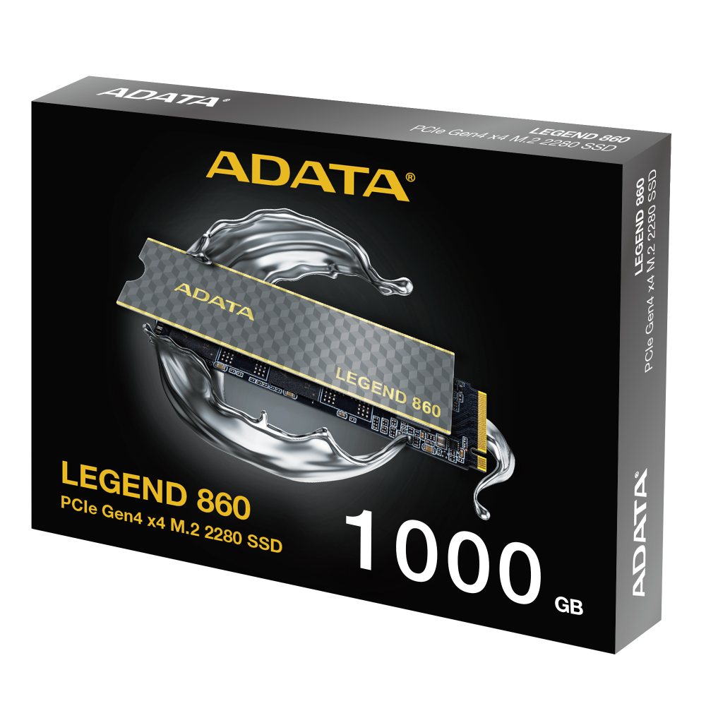 DISCO SOLIDO 1TB M.2 LEGEND 860 NEGRO SSD ADATA