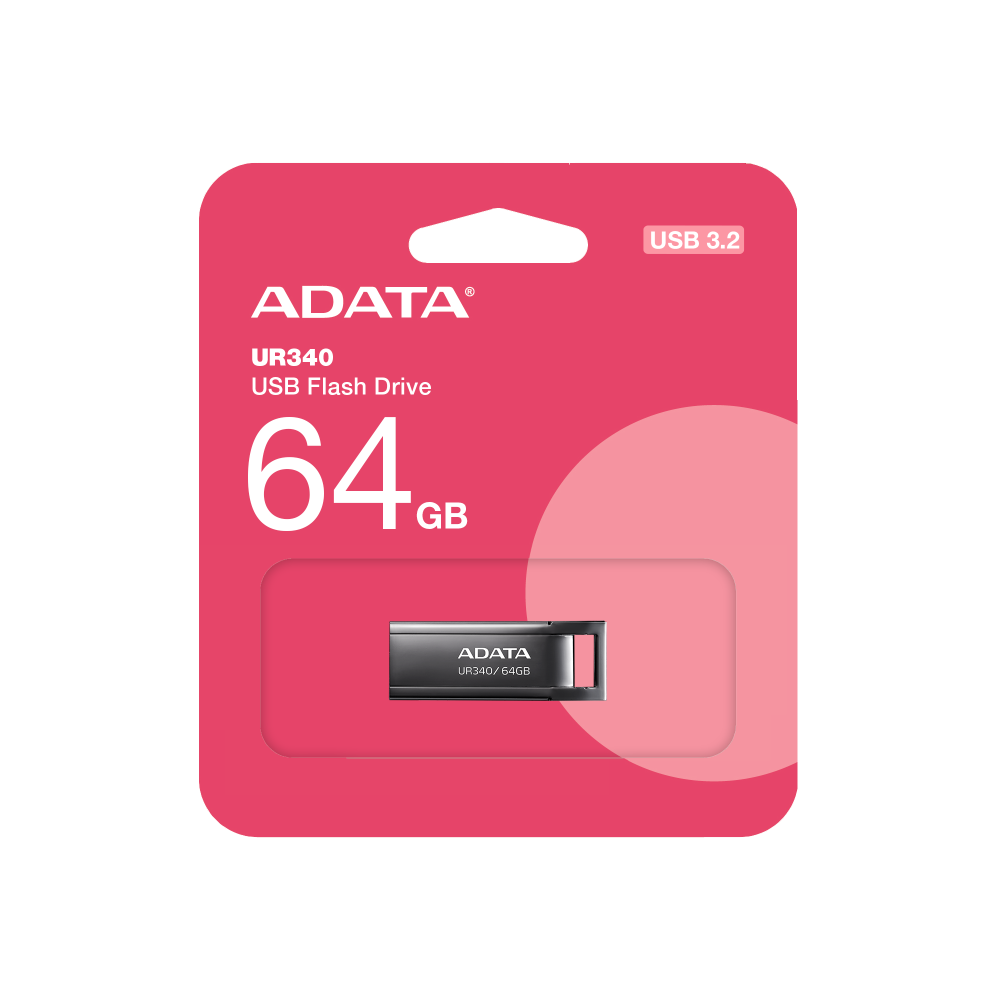 PENDRIVE 64GB PLATEADO ROYAL ADATA UR340 USB3.2
