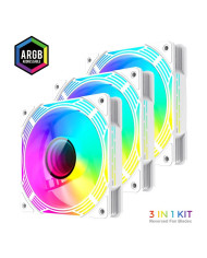 VENTILADOR GAMEMAX FN12A-S61 ARGB 120MM INFINITY