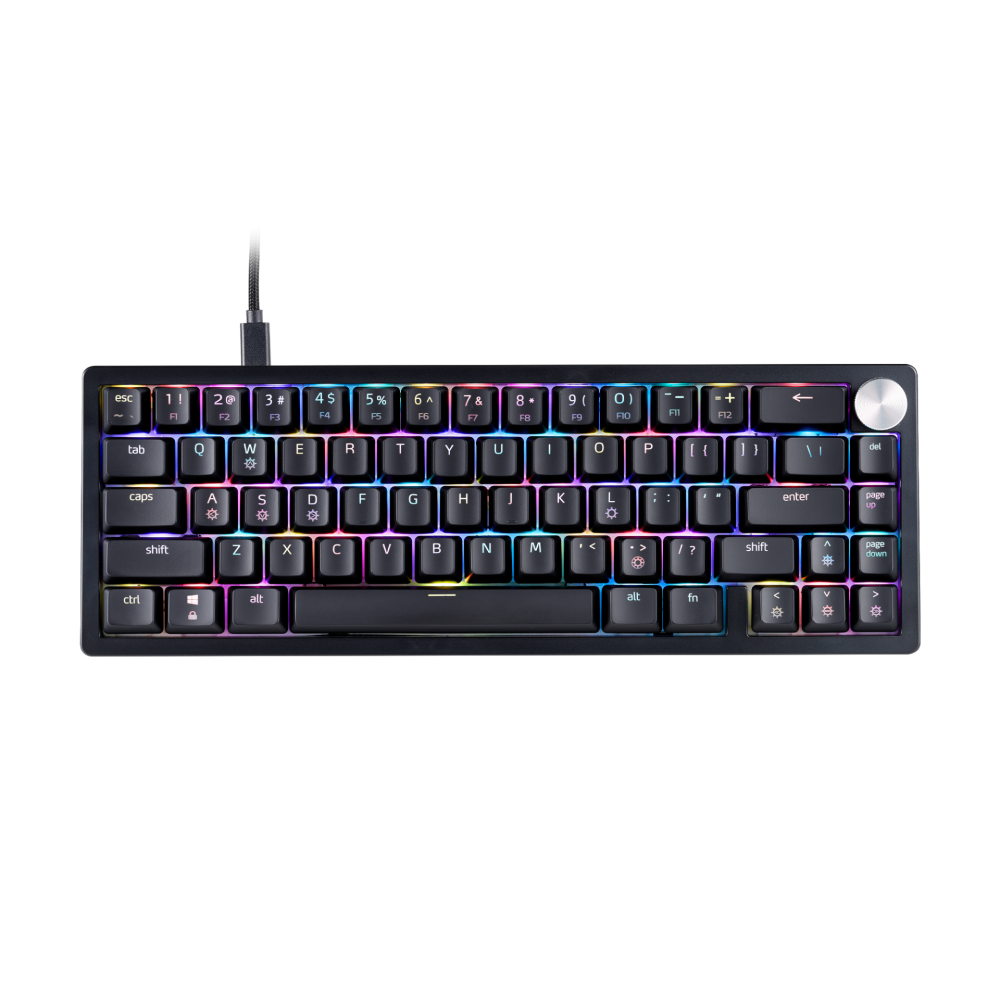 TECLADO GAMER XPG SORCERER MINI USB NEGRO RGB PRIME GAMING