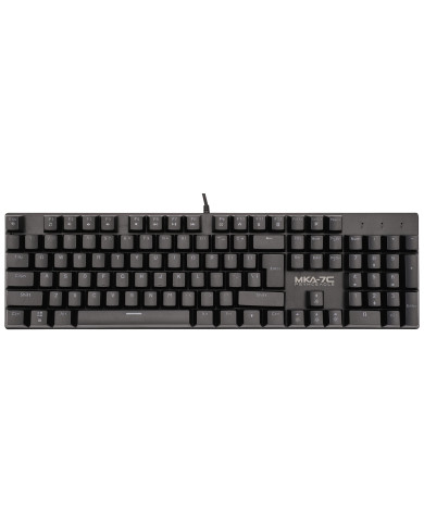 TECLADO GAMER ARMAGGEDDON MKA-7C NEX 100% MECANICO PSYCHEAGLE USB NEGRO RED-SWITCH