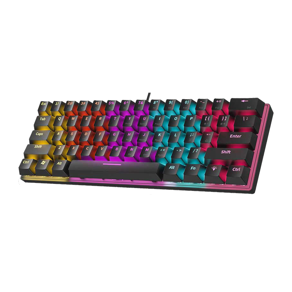 TECLADO GAMER ARMAGGEDDON MKA-1C NEX MECANICO USB NEGRO RED-SWITCH