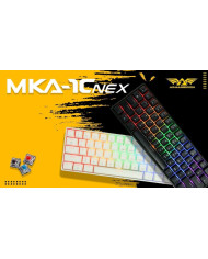 TECLADO GAMER ARMAGGEDDON MKA-1C NEX MECANICO USB NEGRO RED-SWITCH