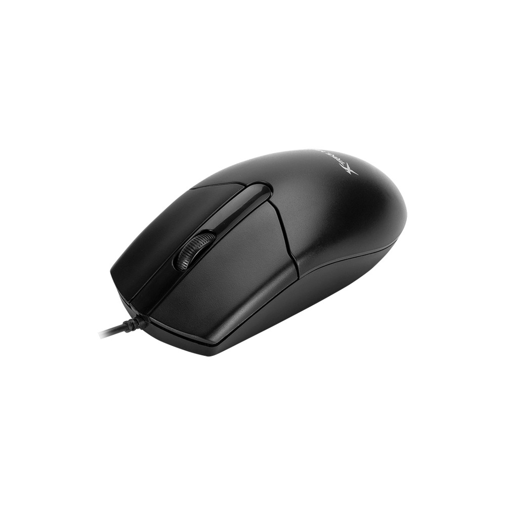 MOUSE XTRIKE-ME GM-124 BK USB NEGRO ERGO SIMÉTRICO