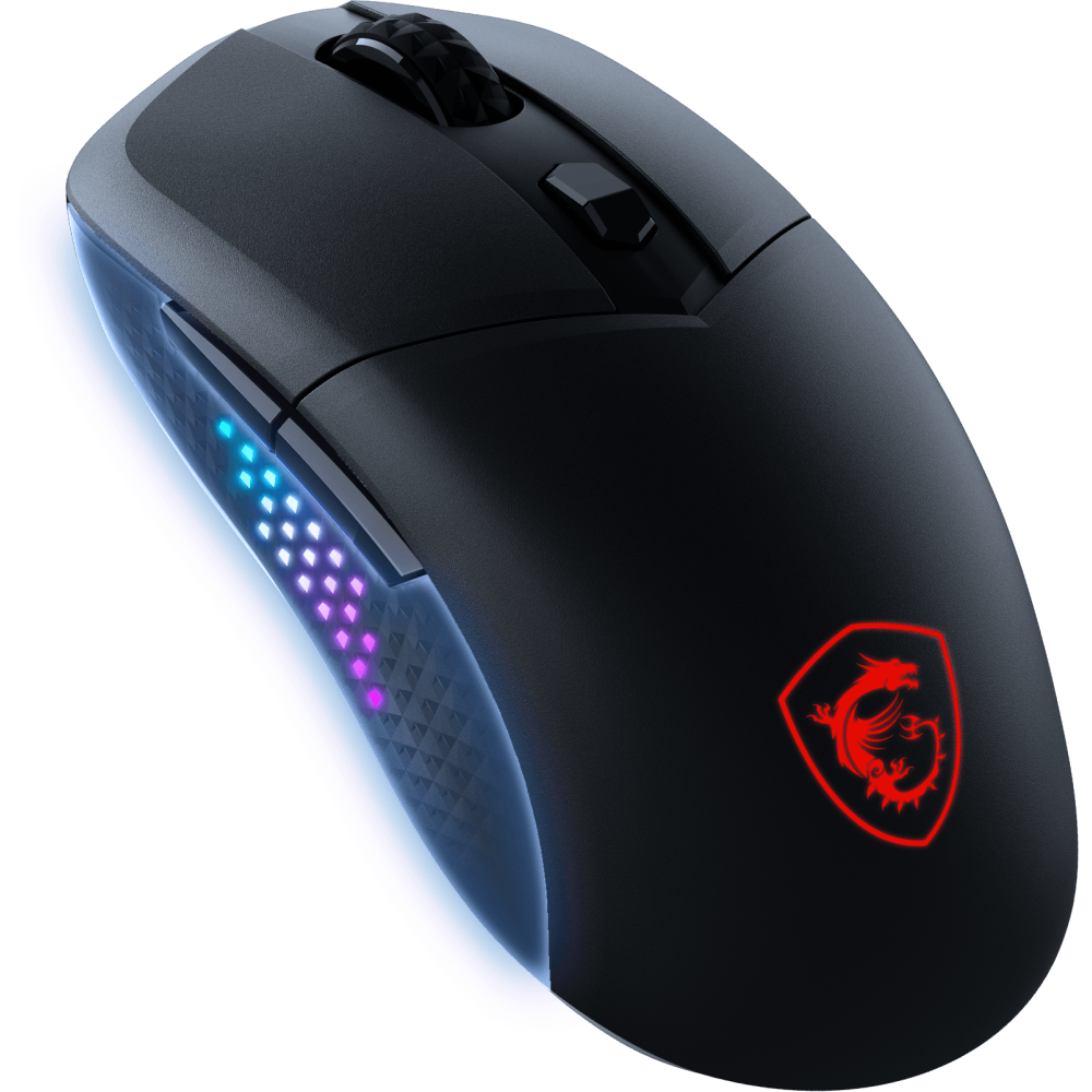 MOUSE GAMER MSI VERSA 300 WIRELESS NEGRO LED RGB GAMING INALAMBRICO