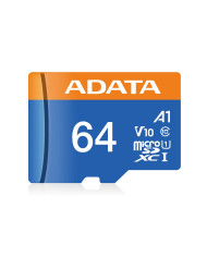 MICROSD ADATA 256GB V10 UHS-I + ADAPTADOR FHD CLASE 10