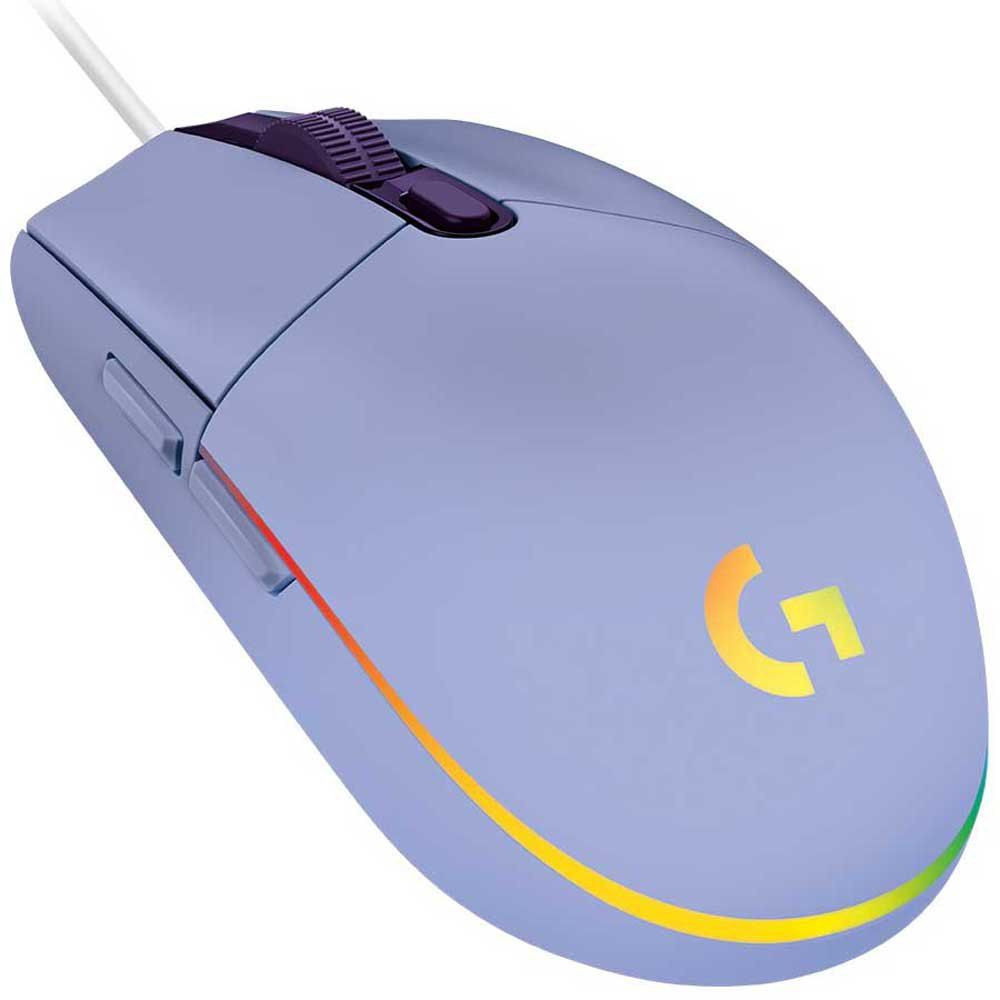 MOUSE LOGITECH G203 LILA LIGHTSYNC 8000DPI / 910-005851