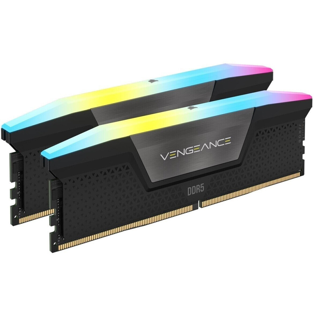 MEMORIA GAMER CORSAIR 64GB RGB VENGEANCE 2x32GB DDR5 5600MHz