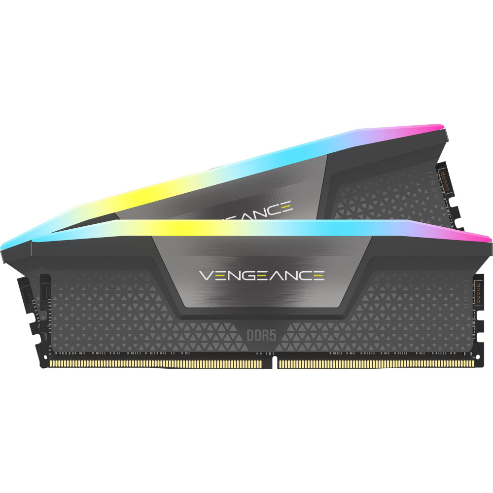 MEMORIA GAMER CORSAIR 64GB RGB VENGEANCE 2x32GB DDR5 5600MHz