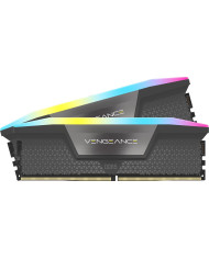 MEMORIA GAMER CORSAIR 64GB RGB VENGEANCE 2x32GB DDR5 5600MHz