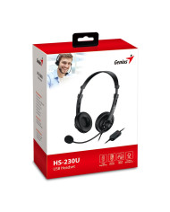 HEADSET GENIUS HS-230U DIADEMA USB