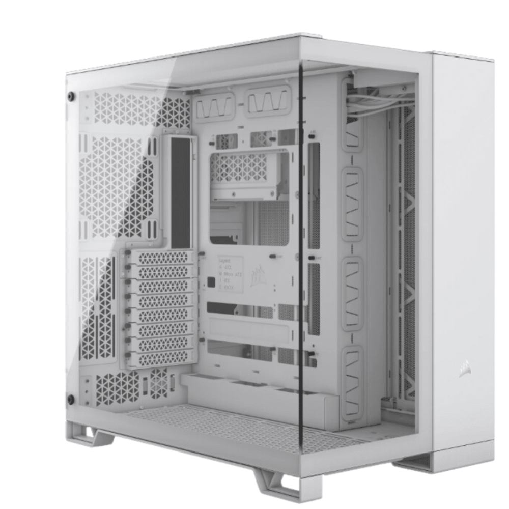 CASE GAMER CORSAIR ATX 6500X BLANCO DUAL-CHAMBER MID-TOWER GAMING